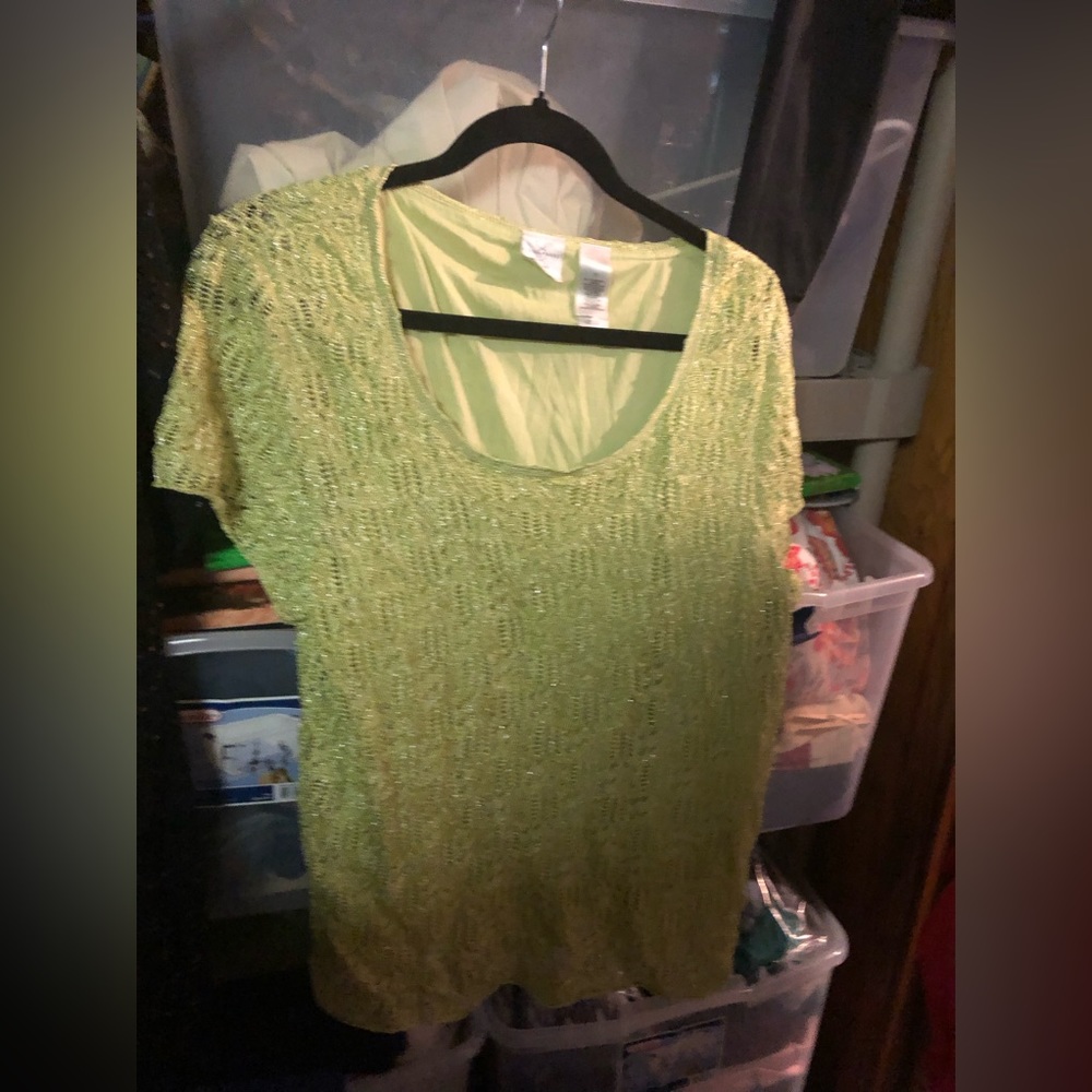 Emma James Crocheted Top- 695 $30 or $25 w/offer